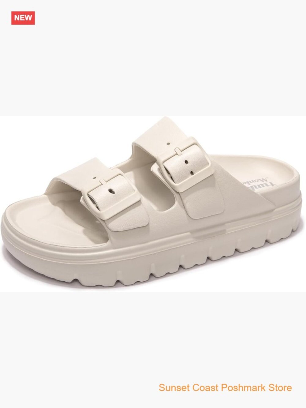 Women's Comfort Slides with Arch Support Non-Slip Lightweight Foam Slip-on Flat